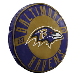 Baltimore Ravens 15" To Go Cloud Travel Pillow