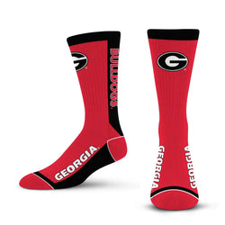 Georgia Bulldogs MVP Socks-Large