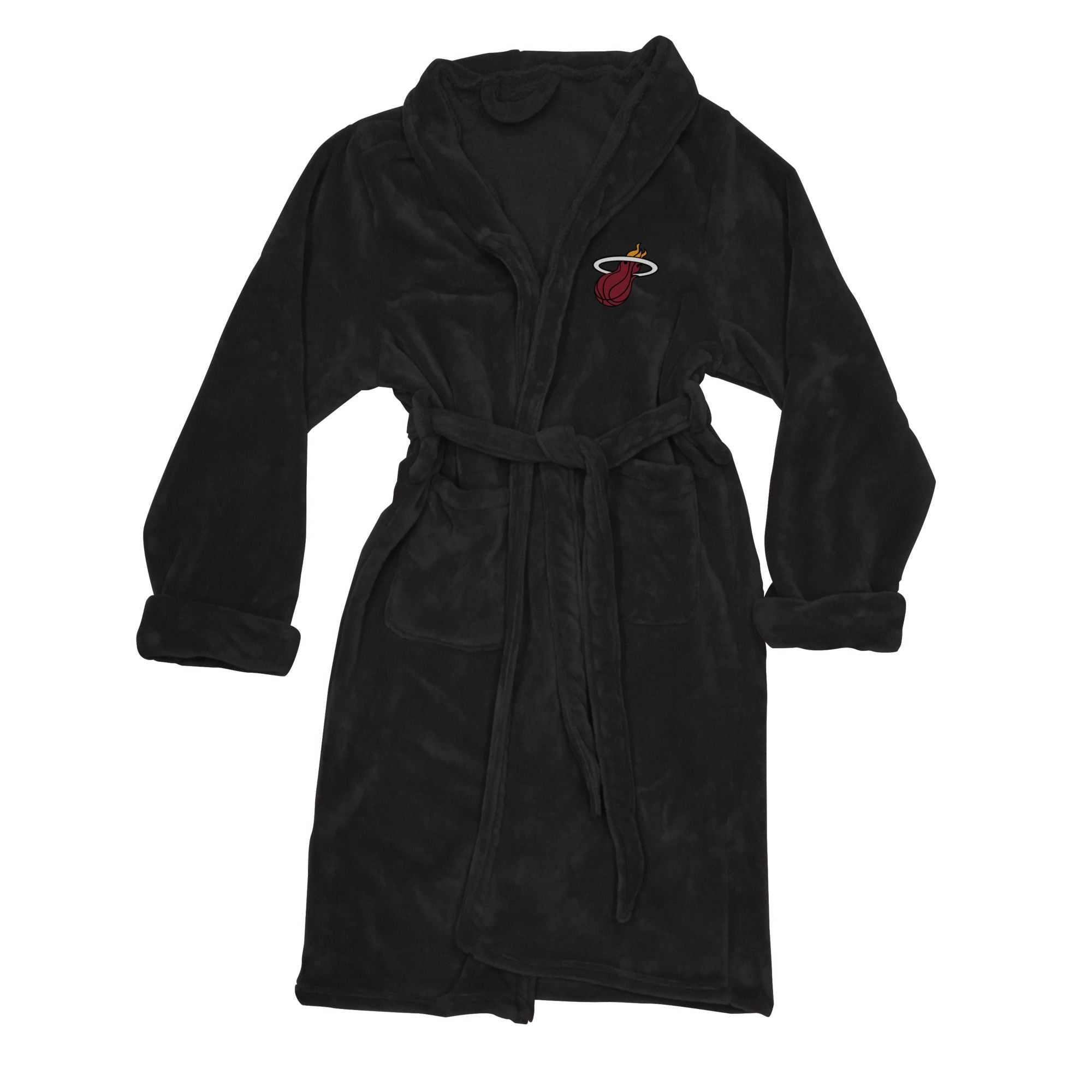 Heat L/XL Bathrobe-Black