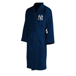 New York Yankees L/XL Men's Bathrobe Navy