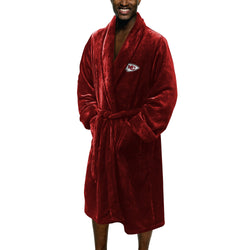 L/XL BATHROBE RED − CHIEFS