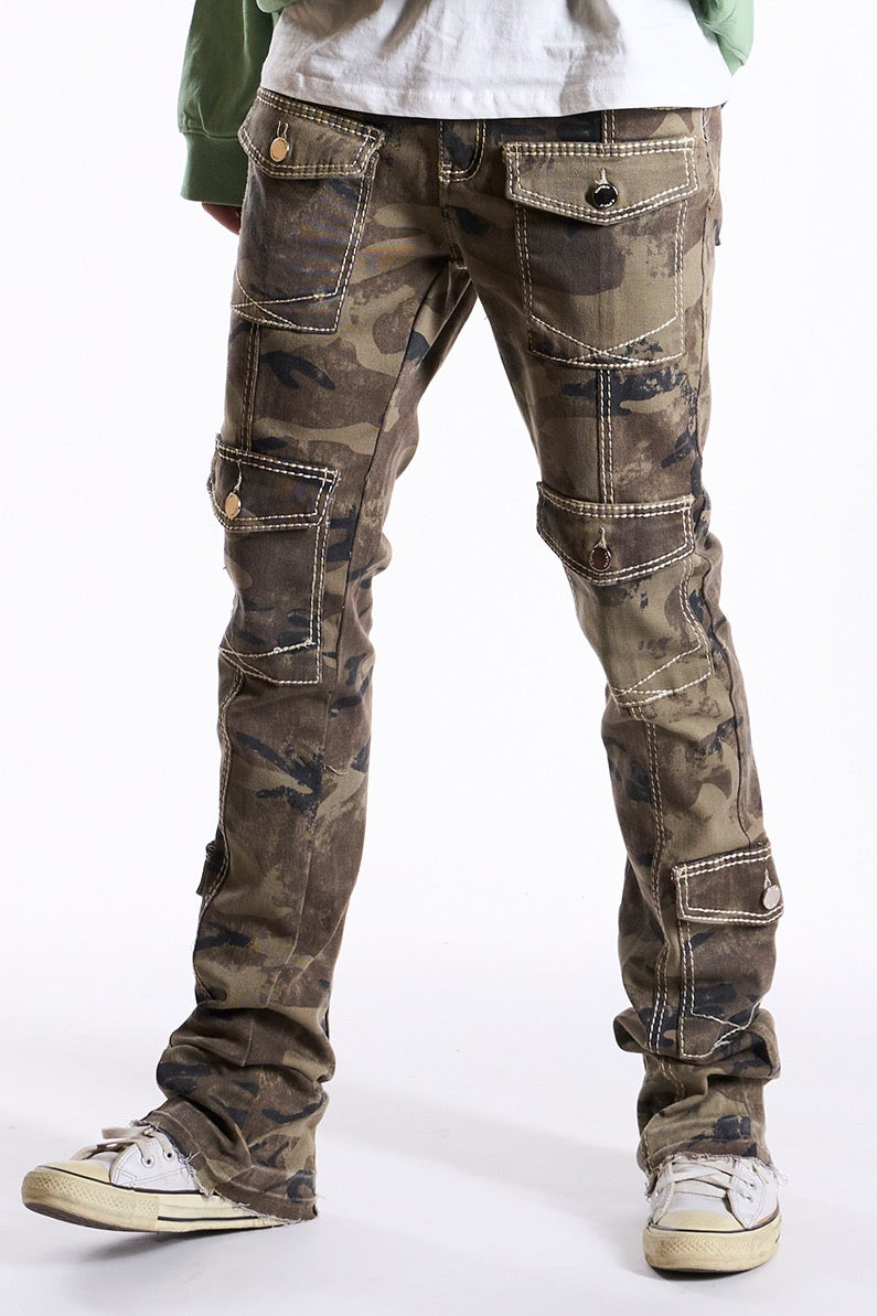 Men's Camoflauge Skinny Fit Jeans