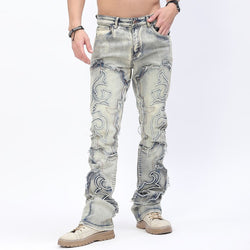 Men's Vintage Wash Stacked Denim