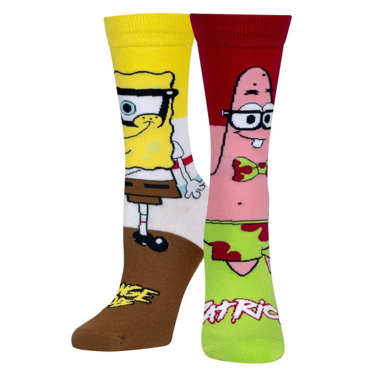 Spongebob Nerdpants Men's Crew Socks