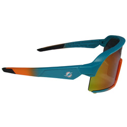 Miami Dolphins Navigator Shield Sunglasses