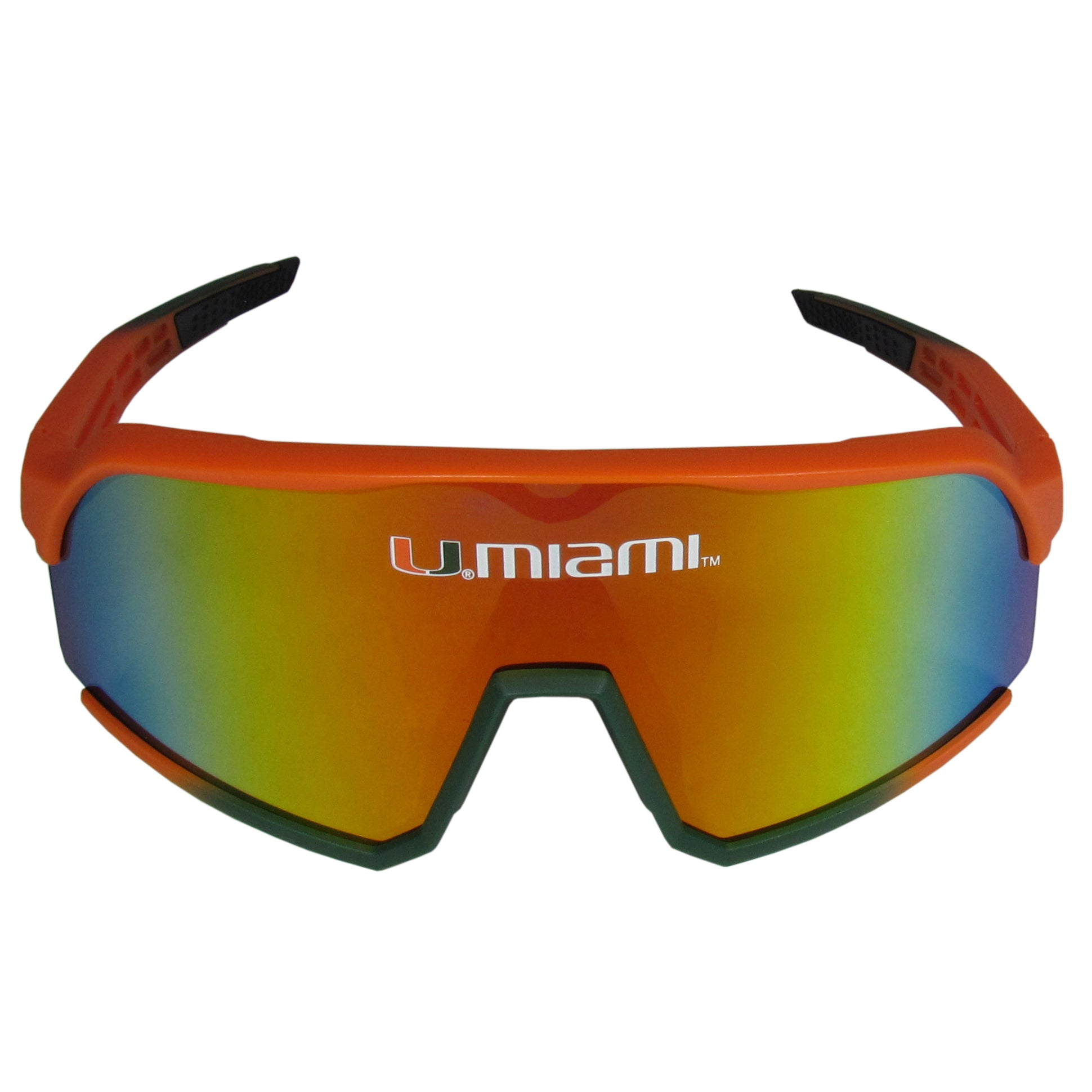 Miami Hurricanes Navigator Shield Sunglasses