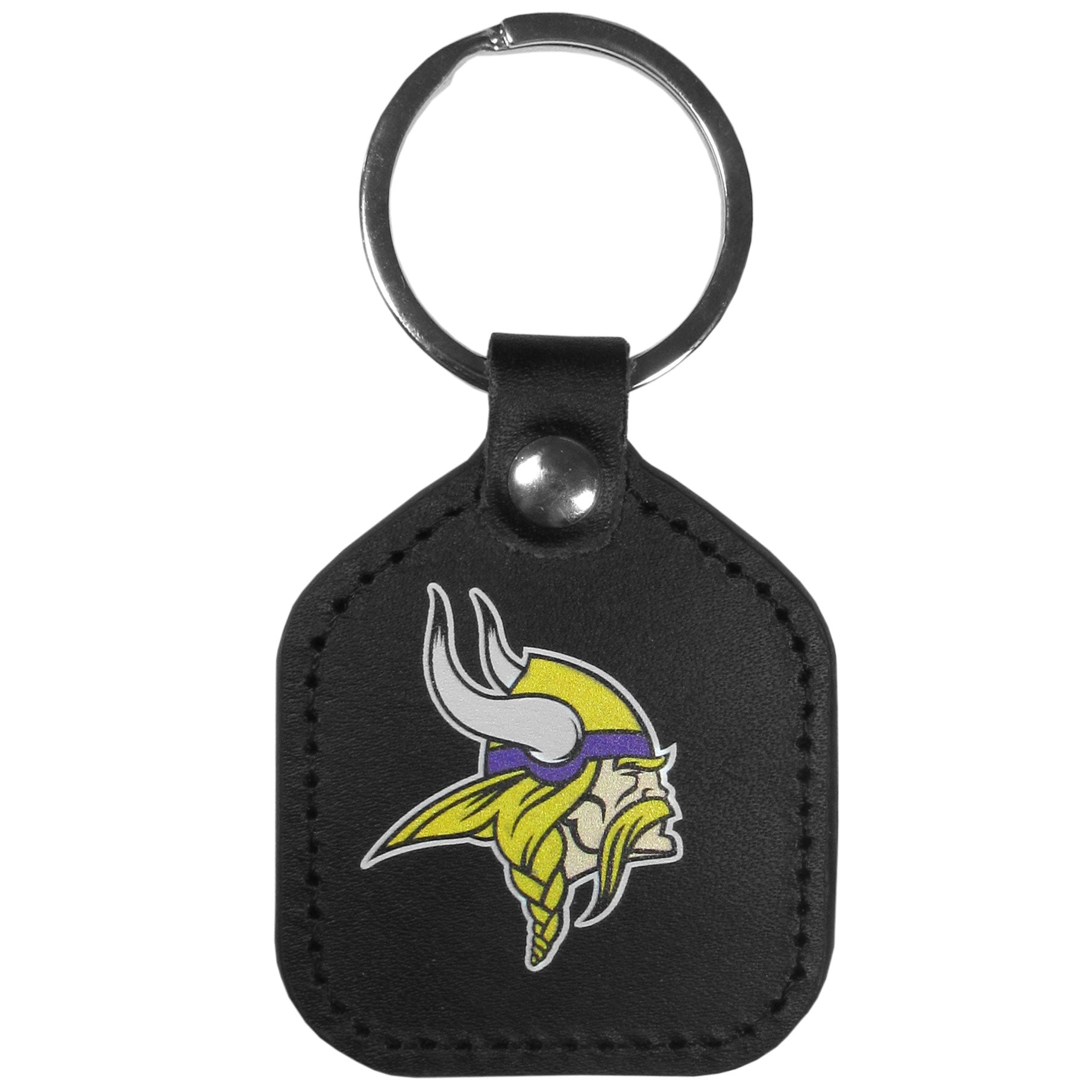 Minnesota Vikings Leather Square Key Chains