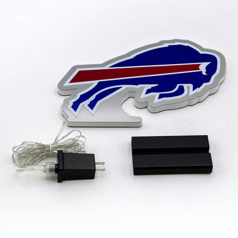 NFL BUFFALO BILLS LED INFINITY LOGO LIGHT