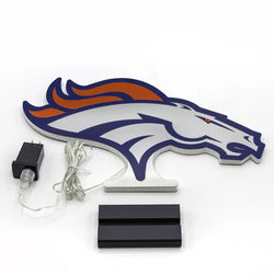 NFL DENVER BRONCOS LED INFINITY LOGO LIGHT