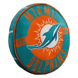 NFL Miami Dolphins 15" To Go Cloud Travel Pillow