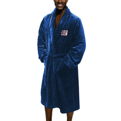 NY Giants Man L/XL Bathrobe-BLUE