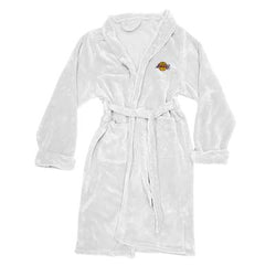 Northwest NBA Los Angles Lakers L/XL Bathrobe White