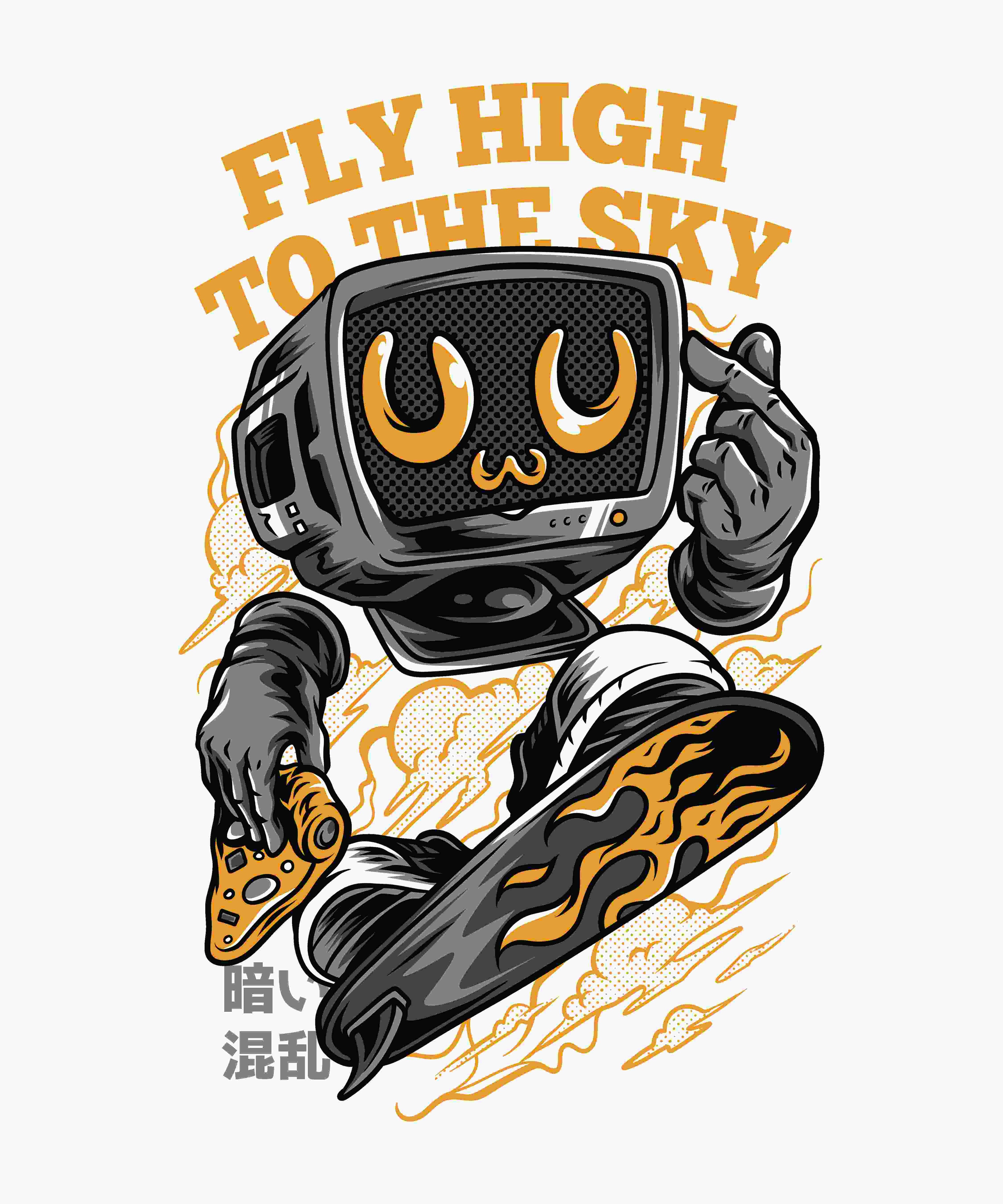 Short Sleeves Graphic T-Shirt