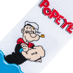 POPEYE THE SAILOR MAN MEN'S CREW SOCKS