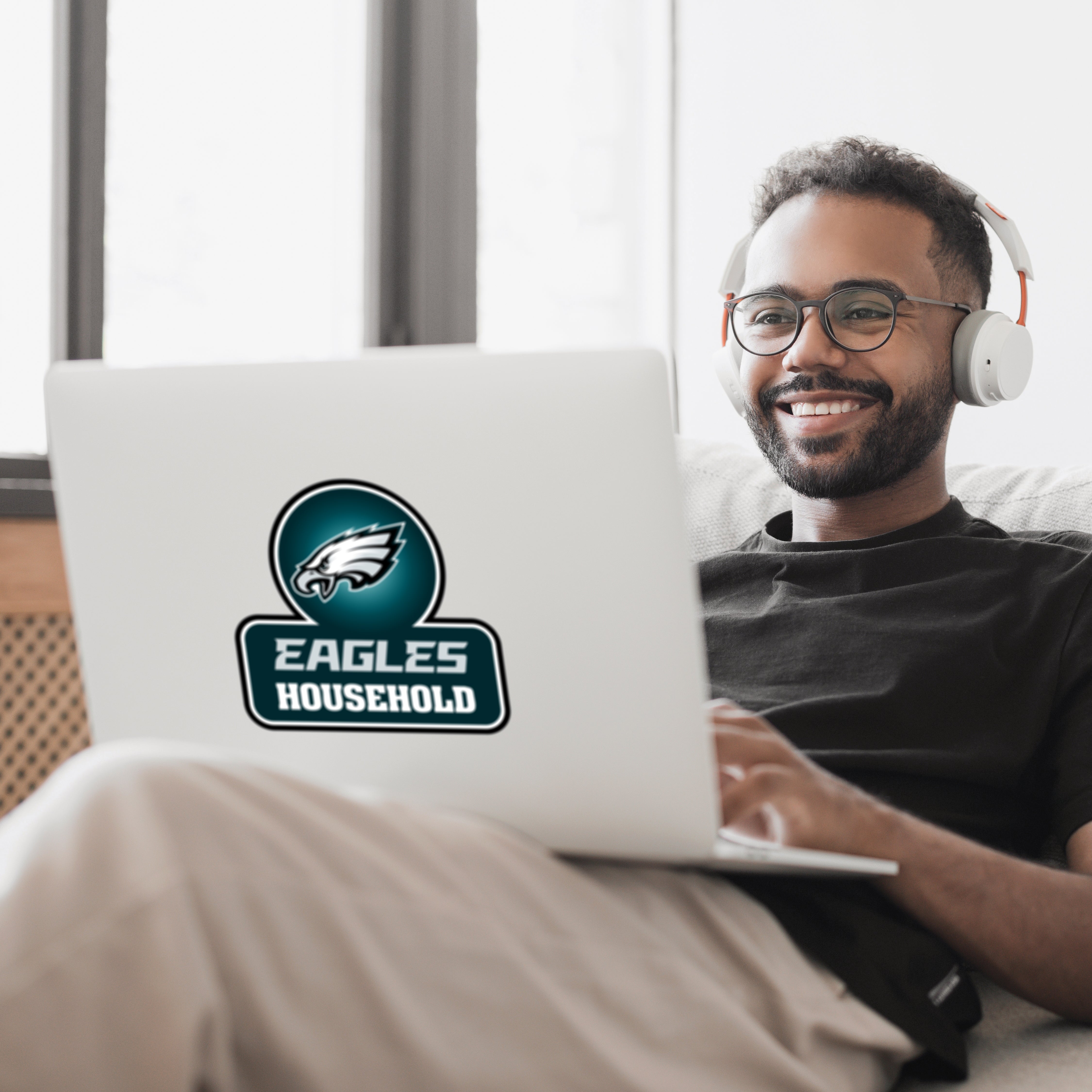 Philadelphia Eagles Household Auto Decal