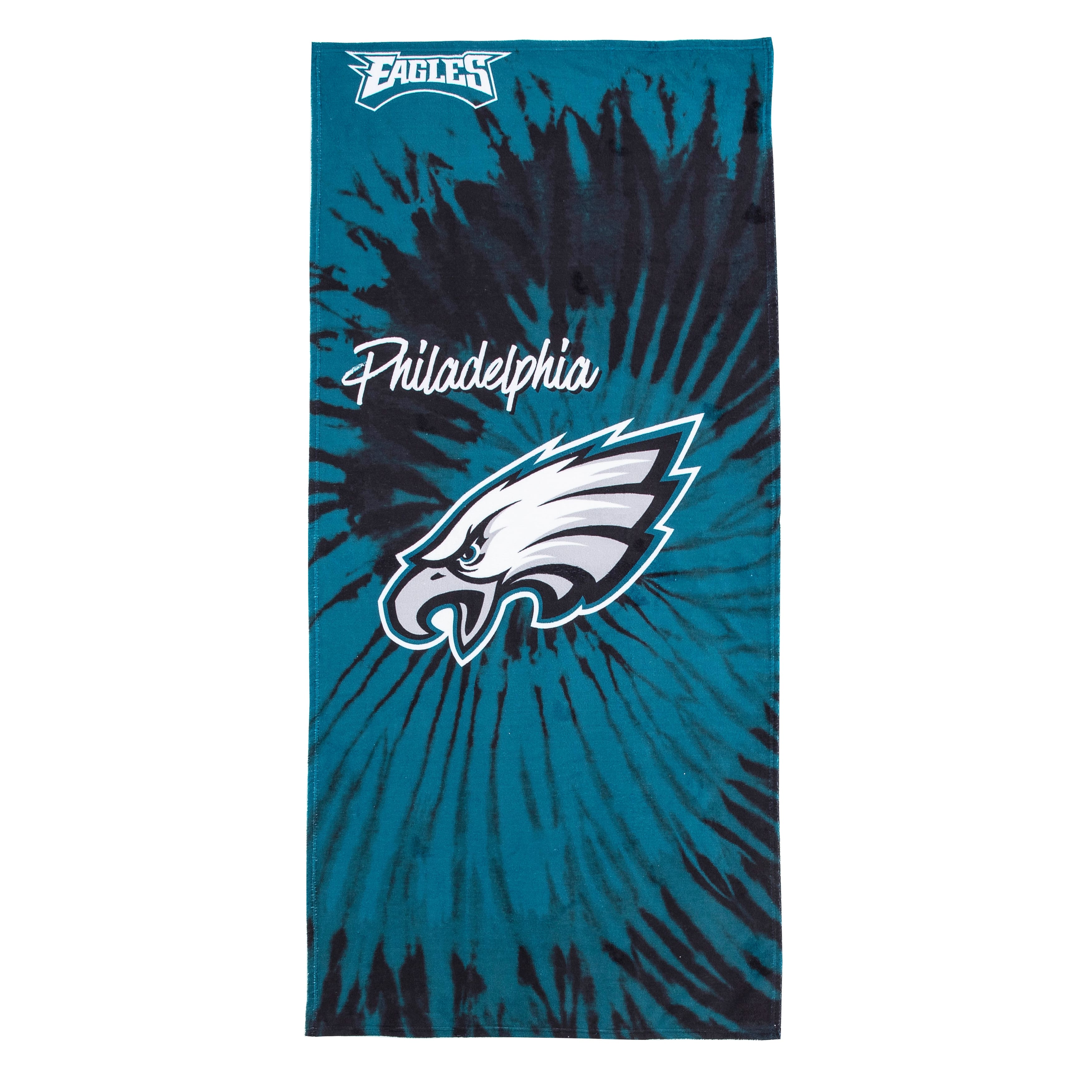 Philadelphia Eagles Psychedelic Beach Towel