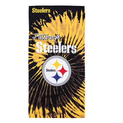 Pittsburgh Steelers Psychedelic Beach Towel