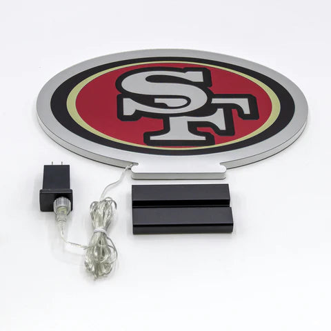 NFL SAN FRANCISCO 49ERS LED INFINITY LOGO LIGHT