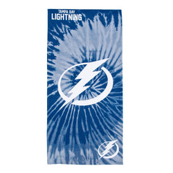 Tampa Bay Lightning Psychedelic Beach Towel